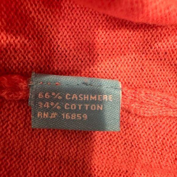 J.McLaughlin libby v-neck cashmere sweater candy pink - Picture 4 of 4